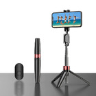Universal Wireless Bluetooth Phone Holder Selfie Stick Tripod 