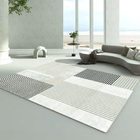 Lush Plush Reflection Bedroom/Living Room Cotton Carpet Area Rug (160 x 120)