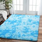 Blue Oasis Bedroom/Living Room Comfortable Shag Rug (200 x 140)