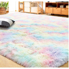 4m Extra Large Soft Rainbow Dream Comfortable Shag Rug (200 x 400cm)