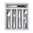 5-Compartment Cutlery Utensils Storage Box Silverware Tray Drawer Organizer