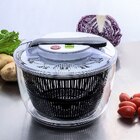 5L Salad Spinner Large Capacity Vegetable Washer Dryer Kitchen Tool 