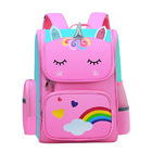 Cute Unicorn Backpack School Bag Girl's Pink Shoulder Bag