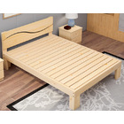 Nirvana Wooden Bed Base Frame - Double