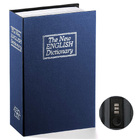 Dictionary Book Safe Security Box with Combination Lock