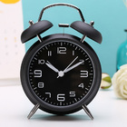 Twin Bell Classic Alarm Clock (Black)