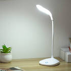  LED Eye-Protecting Flexi Light Desk Lamp (White)