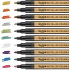 10 Colours Metal Markers Metallic Paint Pens DIY Art
