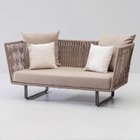 Oasis Outdoor Patio 2-Seater Sofa Lounge Daybed