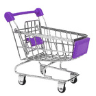 Mini Shopping Cart Supermarket Trolley Toy (Purple)